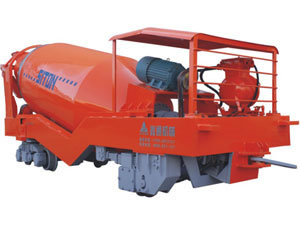 Tracked Concrete Mixer