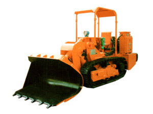 Fully Hydraulic Side Dumping Rock Loader